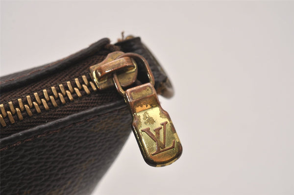 Authentic Louis Vuitton Monogram Pochette Accessoires Shoulder Cross Pouch 6040I