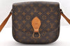 Authentic Louis Vuitton Monogram Saint Cloud GM M51242 Shoulder Cross Bag 6042I