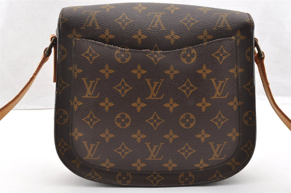 Authentic Louis Vuitton Monogram Saint Cloud GM M51242 Shoulder Cross Bag 6042I