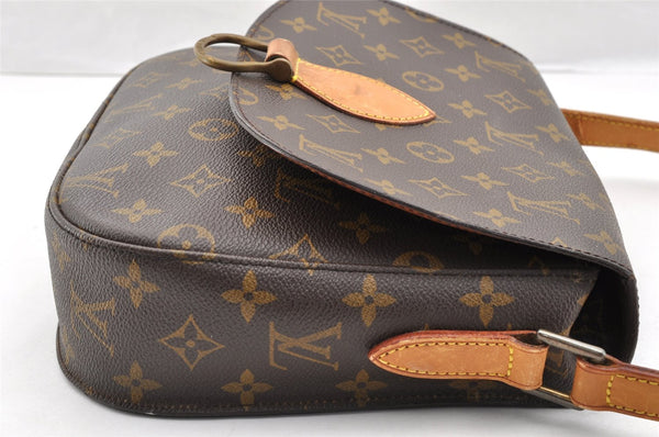 Authentic Louis Vuitton Monogram Saint Cloud GM M51242 Shoulder Cross Bag 6042I