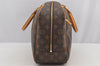 Authentic Louis Vuitton Monogram Deauville Hand Bag M47270 LV 6043I