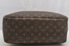 Authentic Louis Vuitton Monogram Deauville Hand Bag M47270 LV 6043I