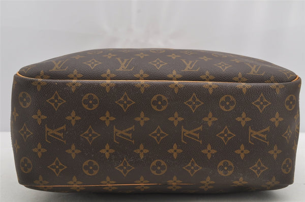Authentic Louis Vuitton Monogram Deauville Hand Bag M47270 LV 6043I
