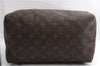 Authentic Louis Vuitton Monogram Speedy 30 Hand Boston Bag M41526 LV 6044E