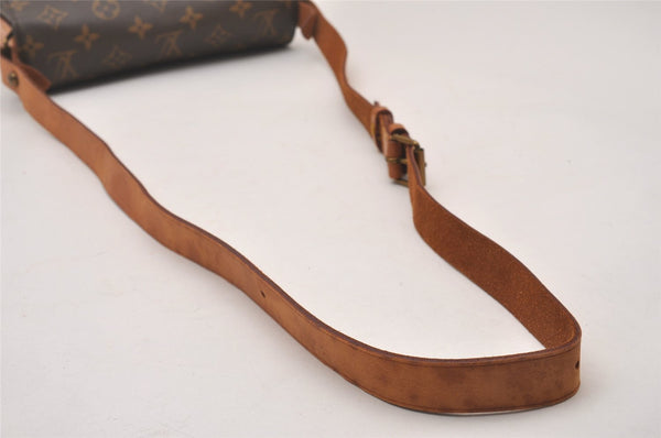 Authentic Louis Vuitton Monogram Cartouchiere MM M51253 Shoulder Cross Bag 6044I