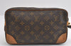 Auth Louis Vuitton Monogram Marly Dragonne GM M51825 Clutch Hand Bag Junk 6045I
