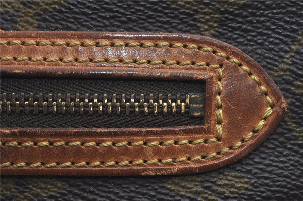 Auth Louis Vuitton Monogram Marly Dragonne GM M51825 Clutch Hand Bag Junk 6045I