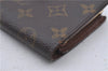 Auth Louis Vuitton Monogram Porte Monnaie Billets Viennois M61663 Wallet 6046D