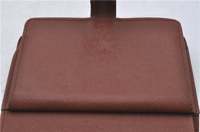 Auth Louis Vuitton Monogram Porte Monnaie Billets Viennois M61663 Wallet 6046D