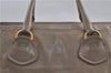 Authentic PRADA Vintage 2Way Leather Shoulder Tote Bag Beige 6047D