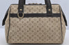 Auth Louis Vuitton Monogram Mini Josephine PM Hand Bag M92215 Khaki Beige 6048I