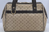 Auth Louis Vuitton Monogram Mini Josephine PM Hand Bag M92215 Khaki Beige 6048I