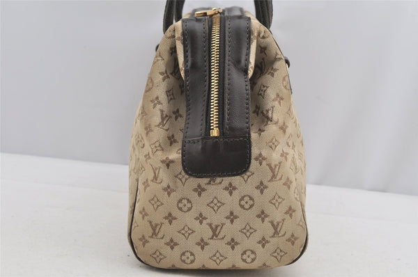 Auth Louis Vuitton Monogram Mini Josephine PM Hand Bag M92215 Khaki Beige 6048I
