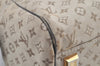 Auth Louis Vuitton Monogram Mini Josephine PM Hand Bag M92215 Khaki Beige 6048I