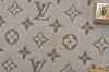 Auth Louis Vuitton Monogram Mini Josephine PM Hand Bag M92215 Khaki Beige 6048I