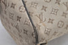 Auth Louis Vuitton Monogram Mini Josephine PM Hand Bag M92215 Khaki Beige 6048I