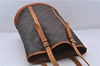 Authentic LOUIS VUITTON Monogram Bucket GM Shoulder Bag M42236 LV 6049C