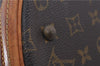 Authentic LOUIS VUITTON Monogram Bucket GM Shoulder Bag M42236 LV 6049C