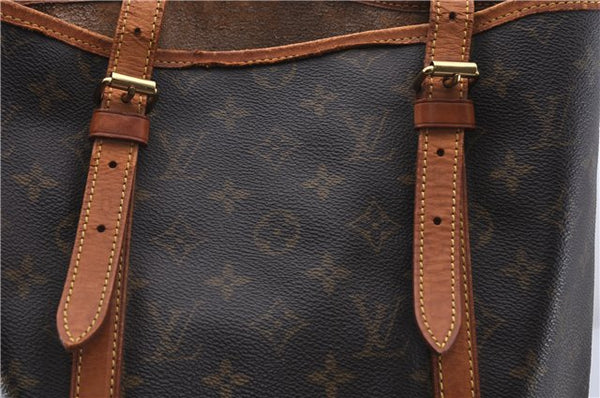 Authentic LOUIS VUITTON Monogram Bucket GM Shoulder Bag M42236 LV 6049C