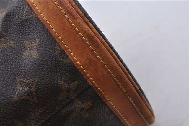 Authentic LOUIS VUITTON Monogram Bucket GM Shoulder Bag M42236 LV 6049C