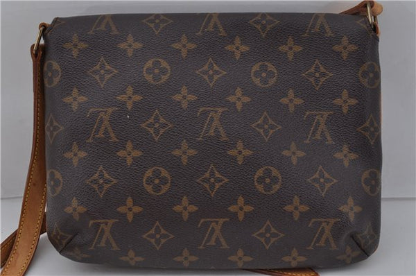 Authentic Louis Vuitton Monogram Musette Tango M51388 Shoulder Cross Bag 6049E