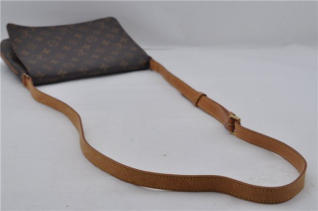 Authentic Louis Vuitton Monogram Musette Tango M51388 Shoulder Cross Bag 6049E