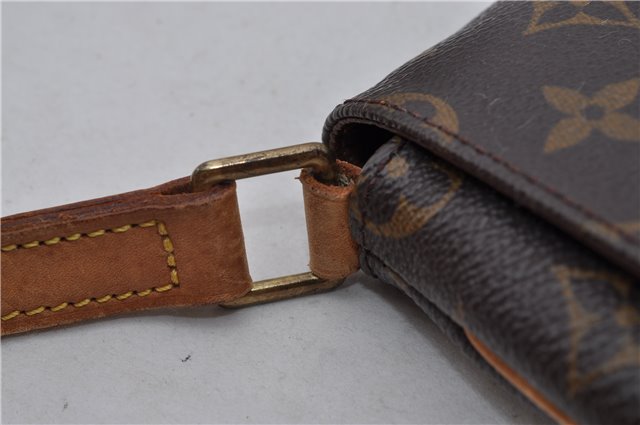 Authentic Louis Vuitton Monogram Musette Tango M51388 Shoulder Cross Bag 6049E