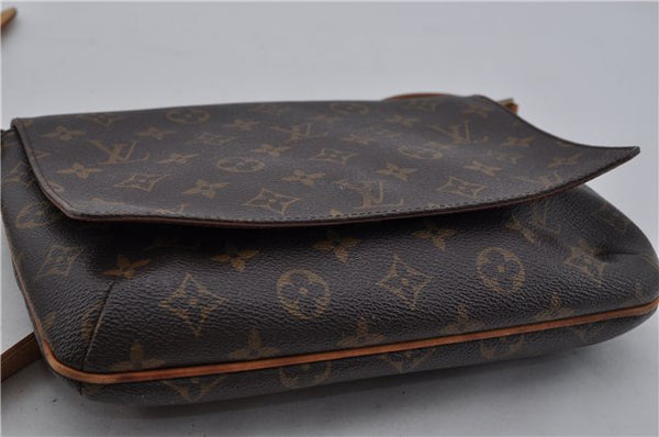 Authentic Louis Vuitton Monogram Musette Tango M51388 Shoulder Cross Bag 6049E