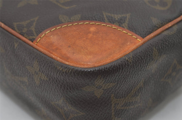 Authentic Louis Vuitton Monogram Compiegne 28 Clutch Hand Bag M51845 LV 6049I