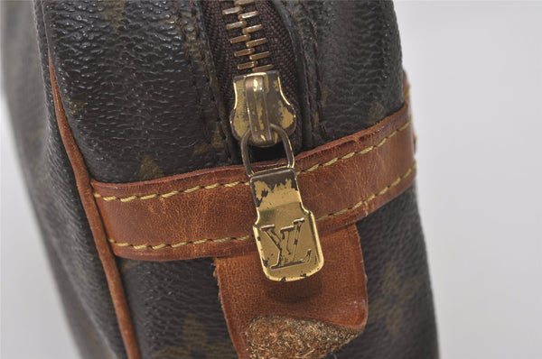 Authentic Louis Vuitton Monogram Compiegne 28 Clutch Hand Bag M51845 LV 6049I