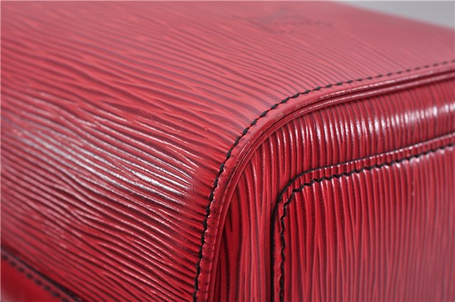 Authentic Louis Vuitton Epi Speedy 25 Hand Boston Bag Red M43017 LV 6050E