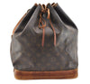 Authentic Louis Vuitton Monogram Noe Shoulder Drawstring Bag M42224 LV 6050I
