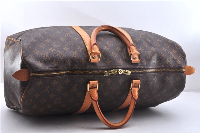 Authentic Louis Vuitton Monogram Keepall 50 Travel Boston Bag M41426 LV 6051E