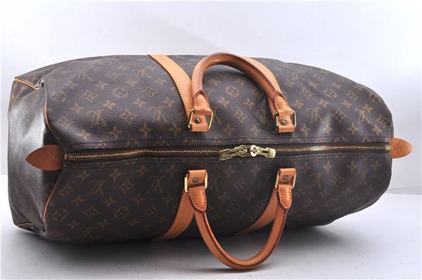 Authentic Louis Vuitton Monogram Keepall 50 Travel Boston Bag M41426 LV 6051E