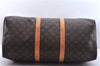 Authentic Louis Vuitton Monogram Keepall 50 Travel Boston Bag M41426 LV 6051E