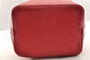 Authentic Louis Vuitton Epi Petit Noe Shoulder Drawstring Bag M44107 Red 6051I