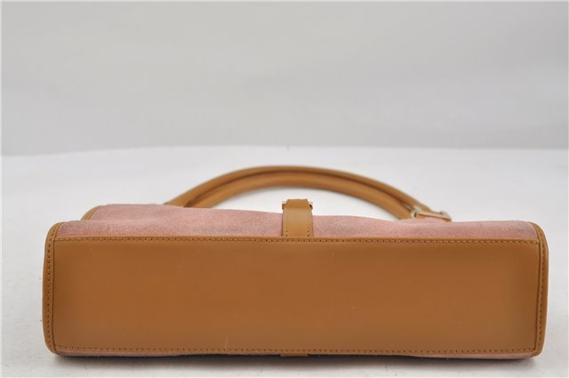 Authentic GUCCI Jackie Shoulder Hand Bag Suede Leather 0021068 Pink 6052D