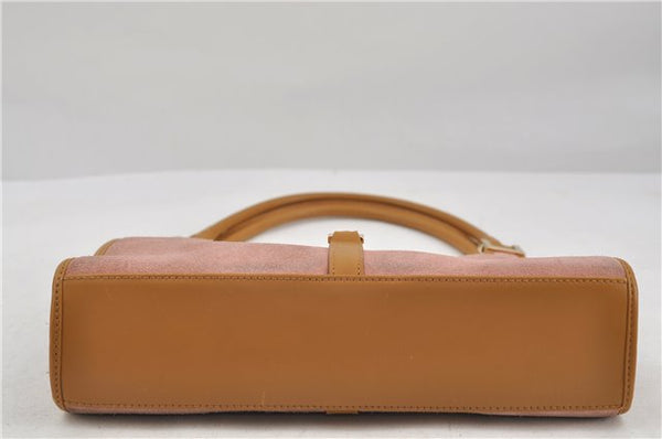 Authentic GUCCI Jackie Shoulder Hand Bag Suede Leather 0021068 Pink 6052D