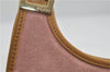 Authentic GUCCI Jackie Shoulder Hand Bag Suede Leather 0021068 Pink 6052D