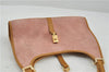 Authentic GUCCI Jackie Shoulder Hand Bag Suede Leather 0021068 Pink 6052D