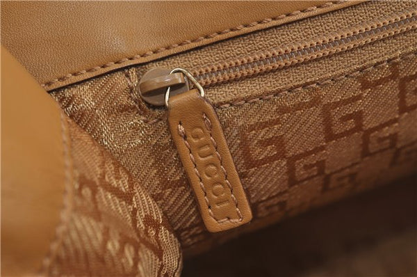 Authentic GUCCI Jackie Shoulder Hand Bag Suede Leather 0021068 Pink 6052D