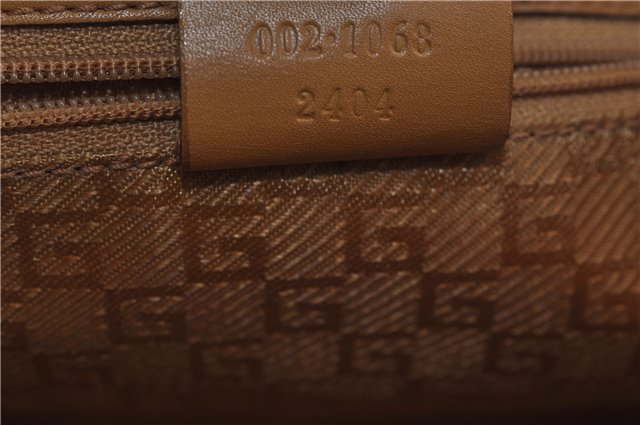 Authentic GUCCI Jackie Shoulder Hand Bag Suede Leather 0021068 Pink 6052D