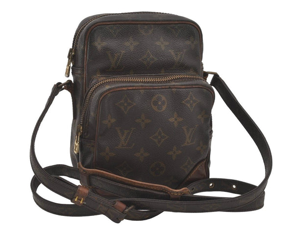 Authentic Louis Vuitton Monogram Amazone Shoulder Cross Bag M45236 Junk 6052I