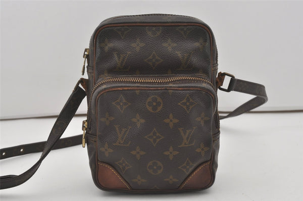 Authentic Louis Vuitton Monogram Amazone Shoulder Cross Bag M45236 Junk 6052I