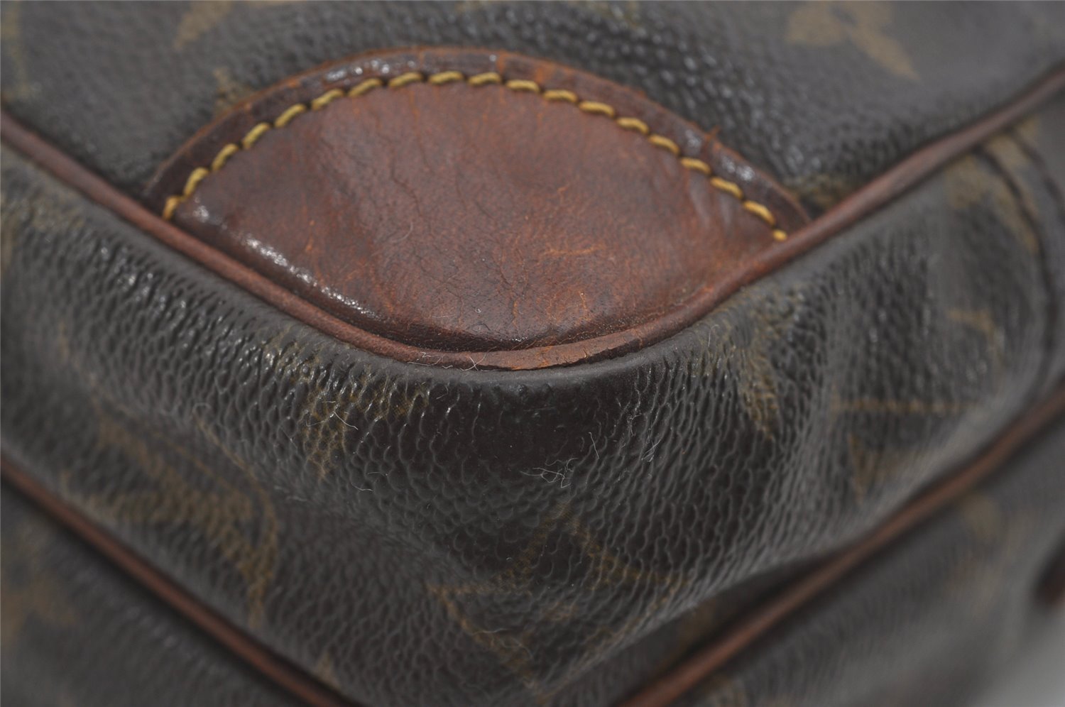 Authentic Louis Vuitton Monogram Amazone Shoulder Cross Bag M45236 Junk 6052I