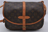 Auth LOUIS VUITTON Monogram Saumur 30 Shoulder Cross Body Bag M42256 LV 6053C