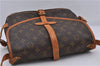 Auth LOUIS VUITTON Monogram Saumur 30 Shoulder Cross Body Bag M42256 LV 6053C