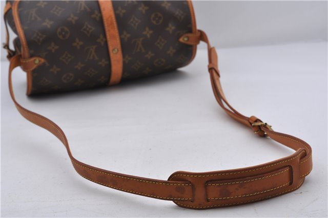 Auth LOUIS VUITTON Monogram Saumur 30 Shoulder Cross Body Bag M42256 LV 6053C