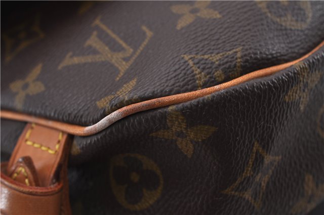 Auth LOUIS VUITTON Monogram Saumur 30 Shoulder Cross Body Bag M42256 LV 6053C