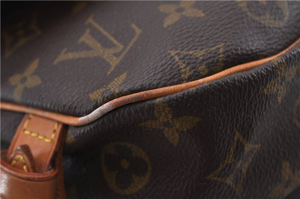 Auth LOUIS VUITTON Monogram Saumur 30 Shoulder Cross Body Bag M42256 LV 6053C